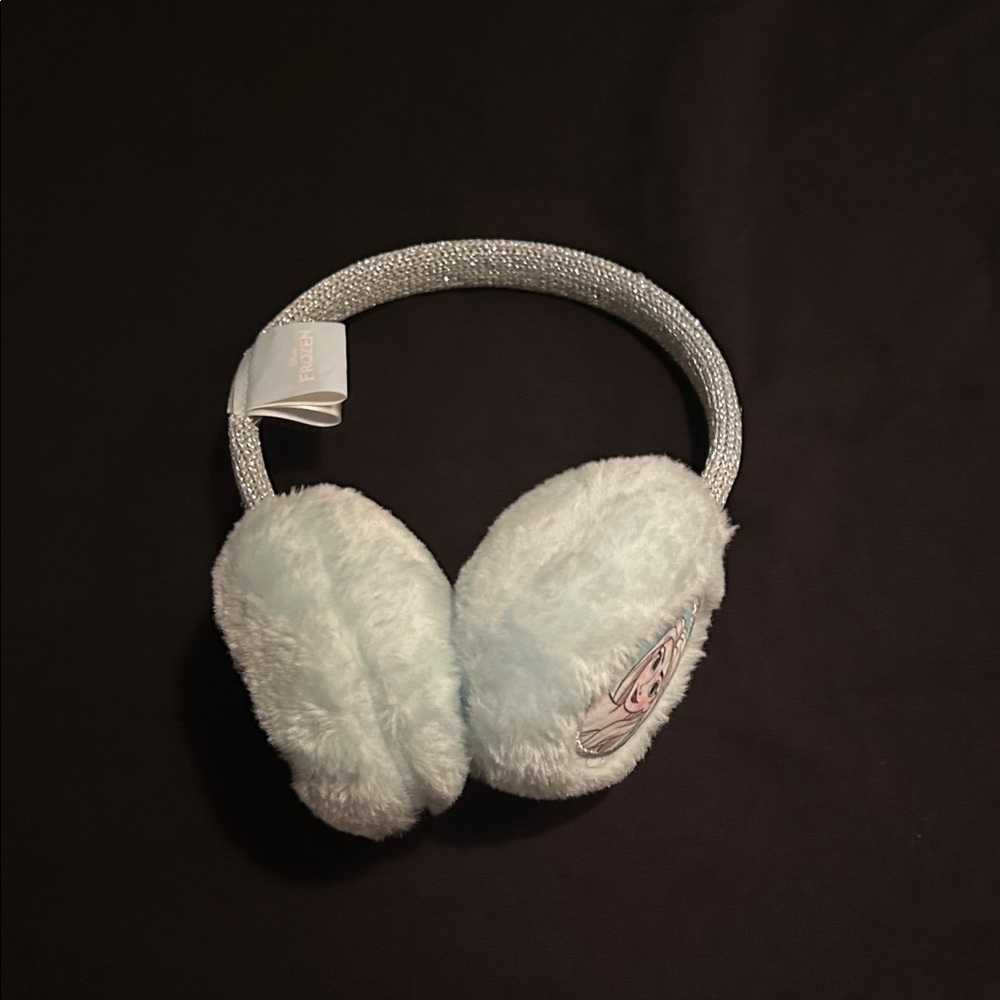 Disney Plush Over-Ear Headphones - Silver and White